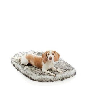 Bloomingdale's Pet Allied Home Oval Faux Fur Pet Bed